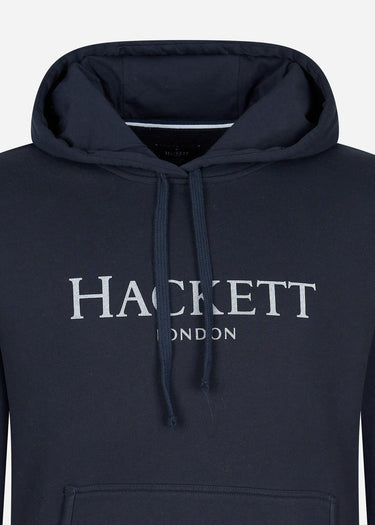 Hackett London Hoodies Logo hoodie - dark navy