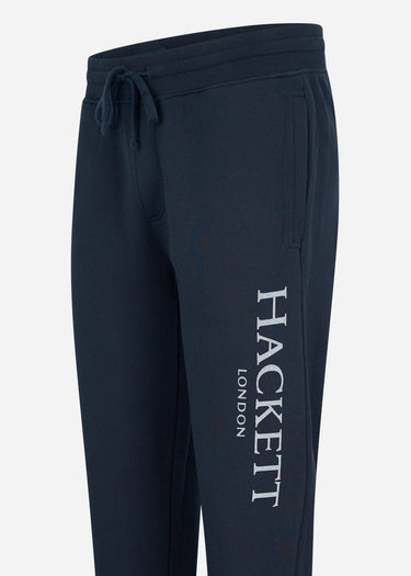 Hackett London Joggingbroeken Terry logo joggers - dark navy