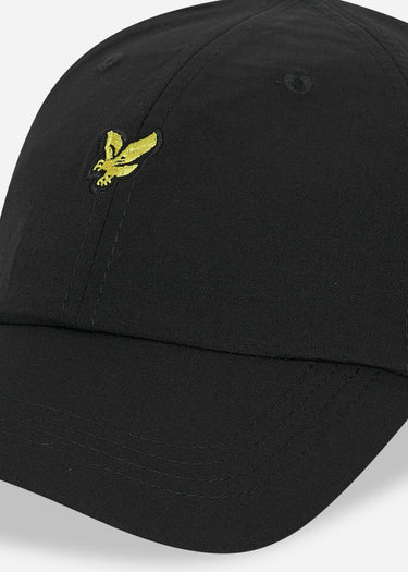 Lyle & Scott Petten Seersucker baseball cap - jet black