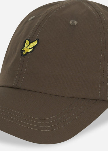 Lyle & Scott Petten Ripstop baseball cap - olive