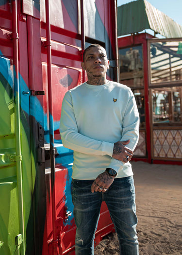 Lyle & Scott Truien Crew neck sweatshirt - ice