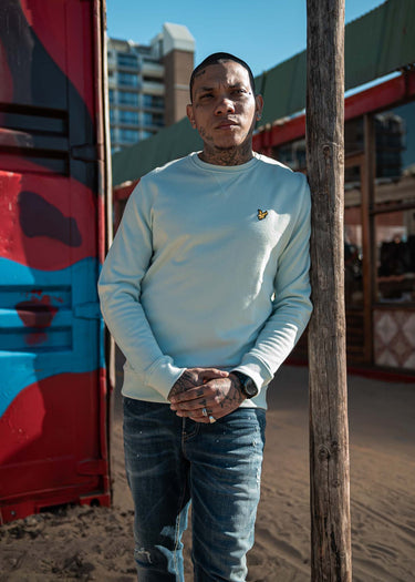 Lyle & Scott Truien Crew neck sweatshirt - ice