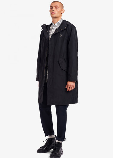 Fred Perry Jassen Shell parka - black
