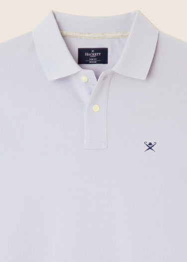 Hackett London Polo's Cotton pique polo shirt - oxford blue