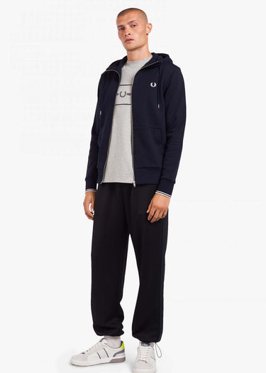 Fred Perry Vesten Hooded zip-through sweatshirt - navy