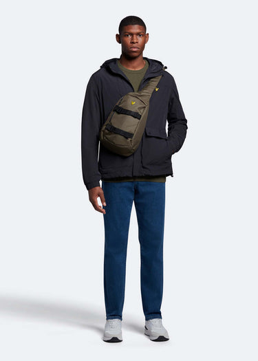 Lyle & Scott Jassen Hooded pocket jacket - dark navy