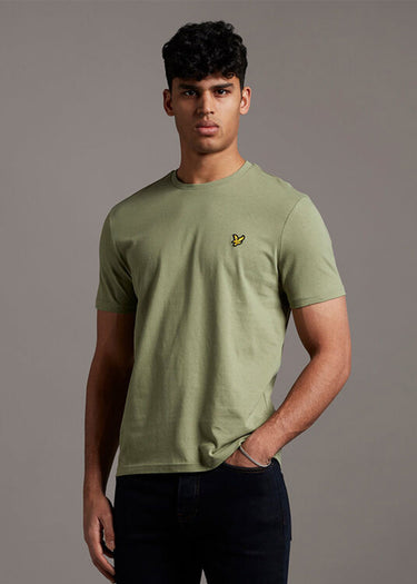Lyle & Scott T-shirts Plain t-shirt - moss