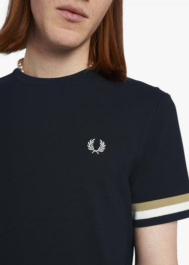 Fred Perry T-shirts Pique t-shirt - navy