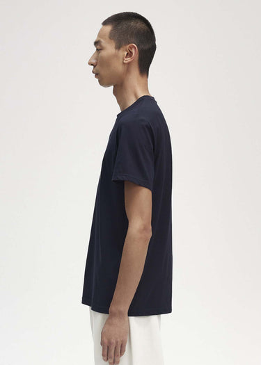 Fred Perry T-shirts Circle branding t-shirt - navy