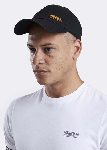 Barbour International Petten Norton drill sports cap - black