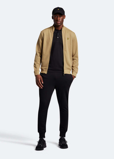 Lyle & Scott Vesten Slub track top - seaweed