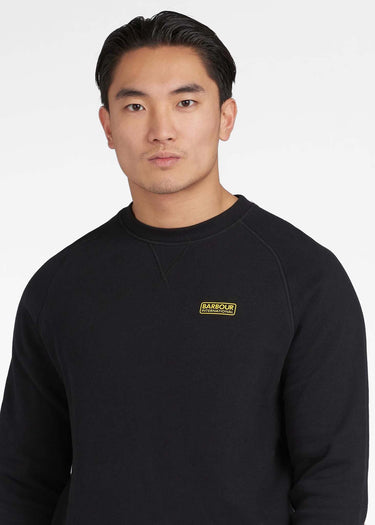 Barbour International Truien Essential crew neck sweat - black