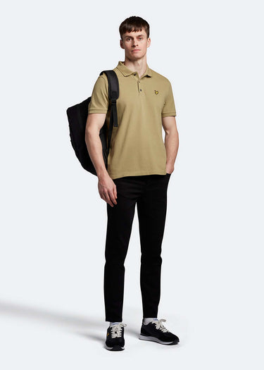 Lyle & Scott Polo's Crest tipped polo shirt - seaweed