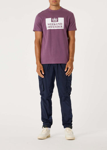 Weekend Offender T-shirts Prison tee - dark grape