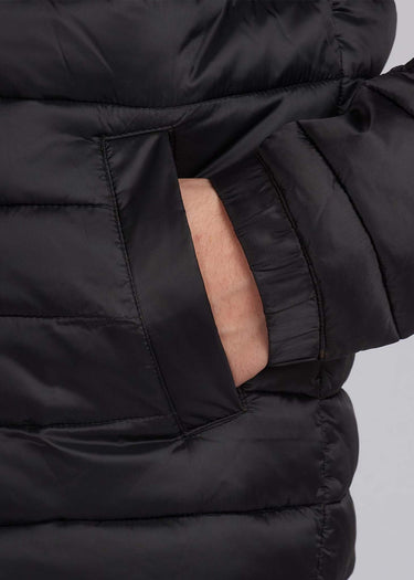 Barbour International Jassen Chain baffle quilt - black