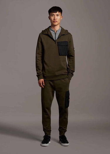 Lyle & Scott Hoodies Pocket hoodie - olive