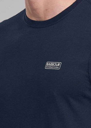 Barbour International T-shirts Essential small logo tee - navy