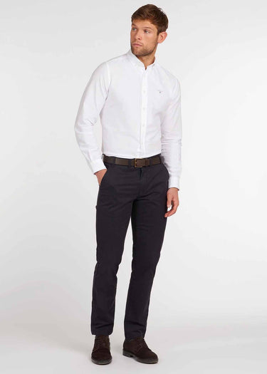 Barbour Overhemden Oxford 3 tailored shirt - white