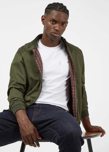 Ben Sherman T-shirts Signature pocket tee - white