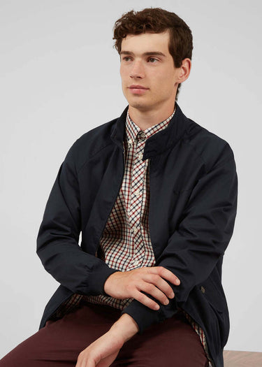 Ben Sherman Jassen Signature harrington - dark navy