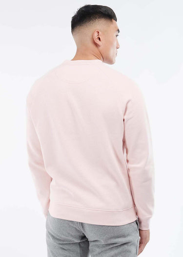 Barbour International Truien Essential crew sweat - pink cinder