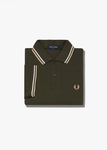 Fred Perry Polo's Twin tipped aw polo - hunting green