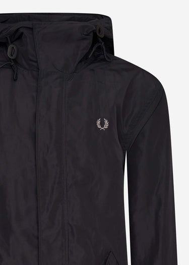 Fred Perry Jassen Shell parka - black