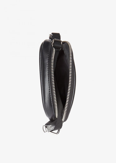 Fred Perry Tassen Graphic print mini side bag - black