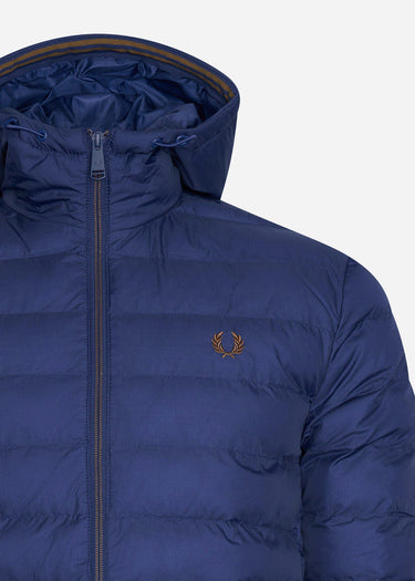 Fred Perry Jassen Hooded insulated jacket - french navy