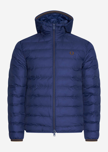 Fred Perry Jassen Hooded insulated jacket - french navy