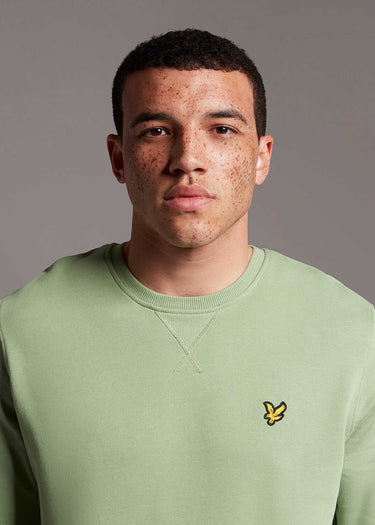 Lyle & Scott Truien Crew neck sweatshirt - fern green