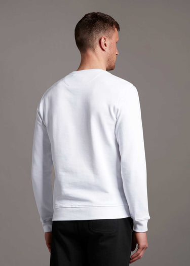 Lyle & Scott Truien Crew neck sweatshirt - white