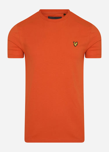 Lyle & Scott T-shirts Plain t-shirt - burnt orange