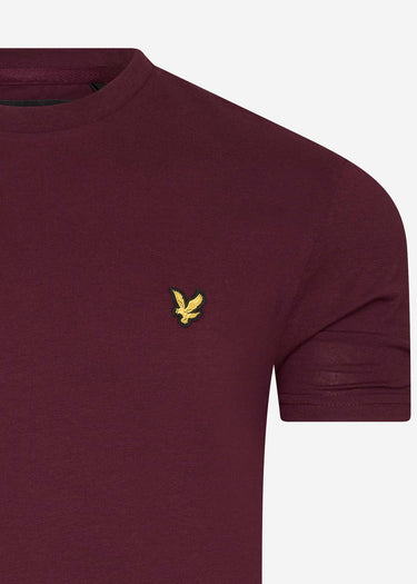 Lyle & Scott T-shirts Plain t-shirt - merlot