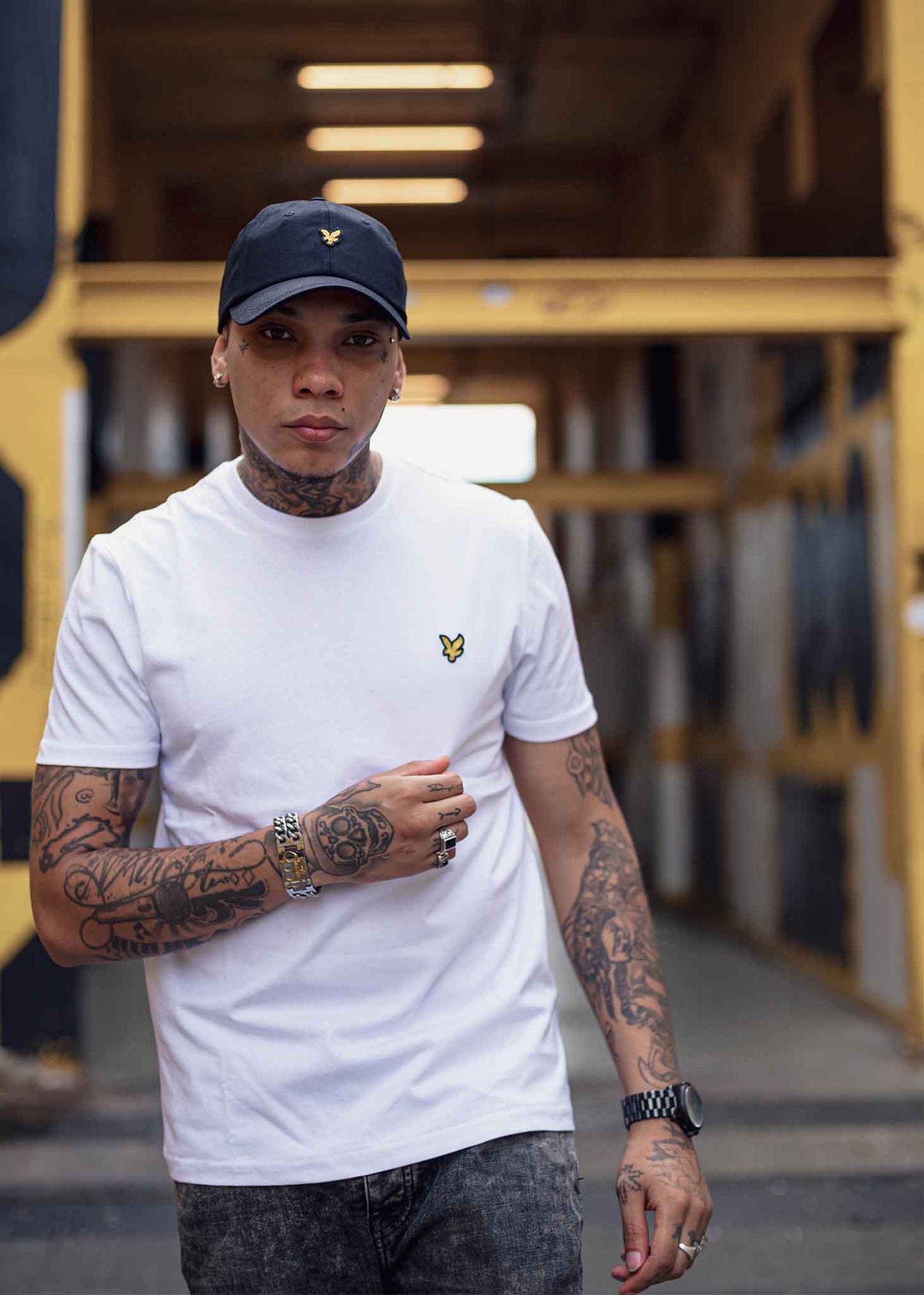 Lyle & Scott T-shirts Plain t-shirt - white