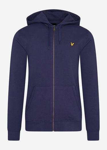Lyle & Scott Vesten Zip through hoodie - navy