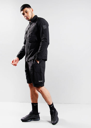 Marshall Artist Overshirts Forte polyamide overshirt - black