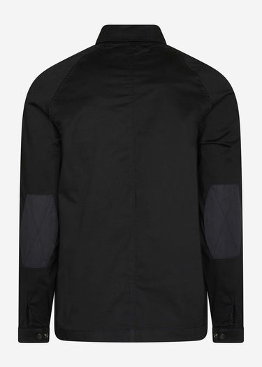 MA.Strum Overshirts DH two pocket overshirt - jet black