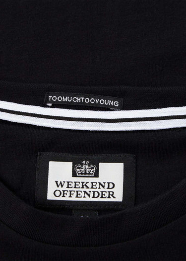 Weekend Offender T-shirts Leo gregory tee - black