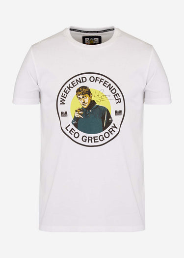 Weekend Offender T-shirts Leo Gregory special tee - white