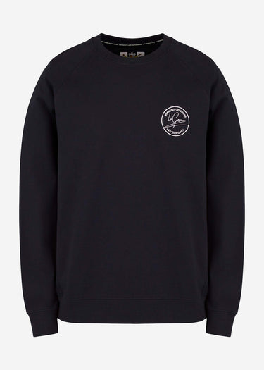 Weekend Offender Truien Leo Gregory special sweat - navy