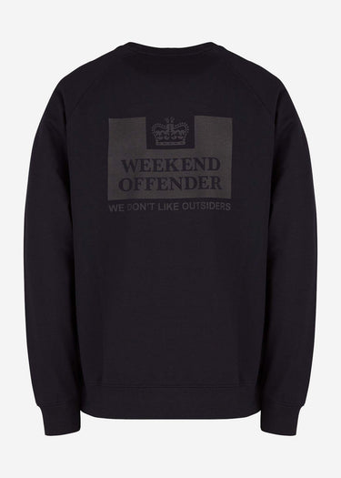 Weekend Offender Truien Leo Gregory special sweat - navy