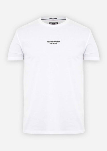 Weekend Offender T-shirts WO tee - white