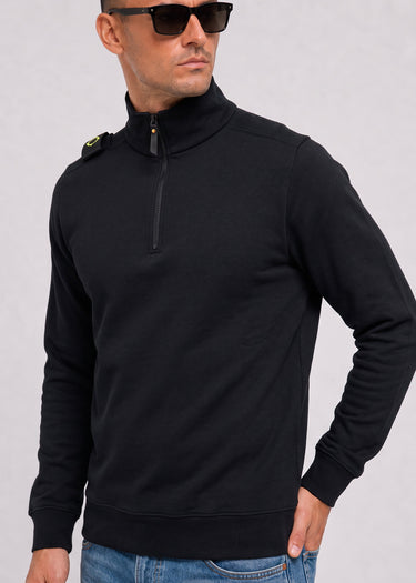 MA.Strum Pullover Training quarter zip sweatshirt - black