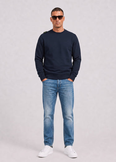 MA.Strum Truien Training crew sweatshirt - ink navy