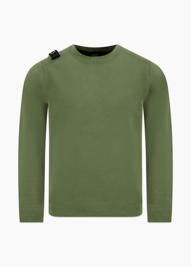 MA.Strum Sweaters Training crew sweatshirt - bronze green