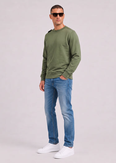 MA.Strum Sweaters Training crew sweatshirt - bronze green