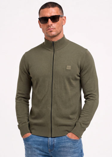 Hugo Boss Truien Kanozip s - bright green