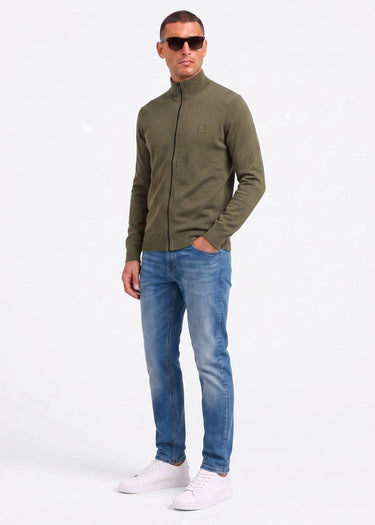 Hugo Boss Truien Kanozip s - bright green