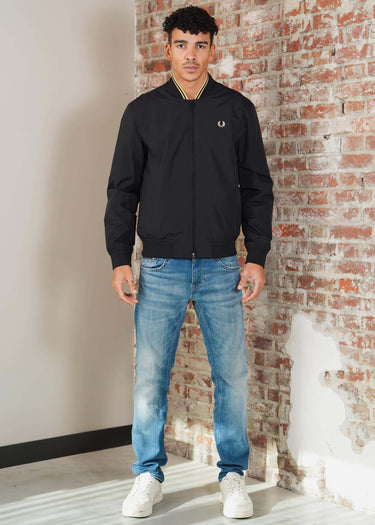 Fred Perry Jassen Brentham bomber jacket - black